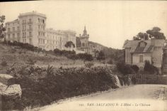 VINTAGE POSTCARD San Salvadou the Hotel the Castle
