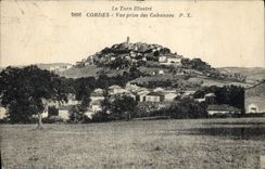 VINTAGE POSTCARD Cords Seen from of the Huts
