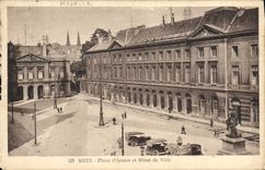CPA Metz Place d'Armes et Hotel de Ville