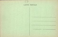 Alemanes de Metz Porte de la POSTAL de la VENDIMIA vista del Sinning de los pescados del cubo