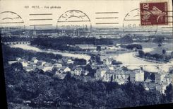 CPA Metz Vue Generale