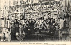CPA Troyes Eglise De La Madeleine Le jube
