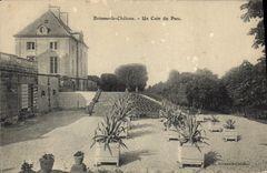 VINTAGE POSTCARD Brienne the Castle a Corner of the Park
