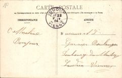 VINTAGE POSTCARD Troyes Files