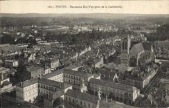 CPA Troyes Panorama Est Vue prise de la cathedrale