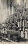 VINTAGE POSTCARD Troyes the Church Holy Madeleine the jube