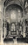 CPA Troyes L'Eglise Saint Nicolas La nef