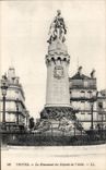 CPA Troyes Le Monument des Enfants de l'Aube