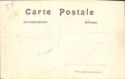 CPA Reims Portail gauche detruit par les allemands en 1914 Cathedrale