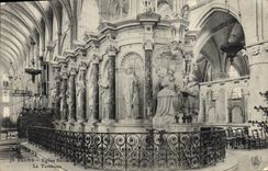 CPA Reims Eglise Le Tombeau