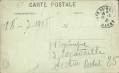 VINTAGE POSTCARD Rheims Apse Of the Militaria Cathedral