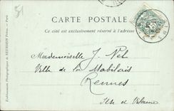 VINTAGE POSTCARD Rheims Church Saint Remi Louis XIII