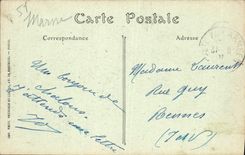 VINTAGE POSTCARD Trawl-nets On the Marne Old Vault of Vinetz