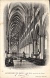 CPA Reims La Cathedrale La nef vue prise du choeur