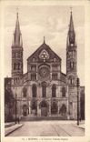 CPA Reims L'Eglise Saint Remi