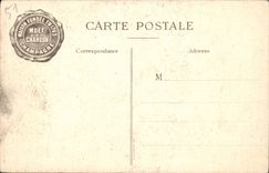 VINTAGE POSTCARD dom perignon Champagn Blind man