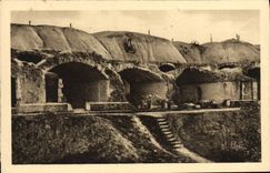 VINTAGE POSTCARD Entered of the Fort Of Pompelle Militaria