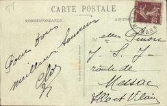 CPA Reims La Cathedrale Apres le Bombardement Militaria