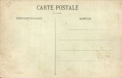 POSTAL Reims de la VENDIMIA el lugar y el I Eglise Thomas Saint un día de suburbio del mercado de Laon