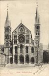 CPA Reims Basilique St Remi