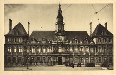 CPA Reims Hotel De Ville