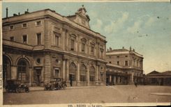 CPA Reims La Gare