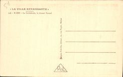 VINTAGE POSTCARD the Reappearing City Rheims Cathedral the large gate