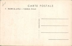 CPA Blois Cathedrale St Louis