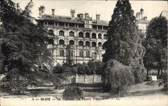 CPA Blois Le Chateau Le Facade Francois 1er