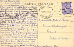 CPA Blois L'Escalier Monumental Denis Papin