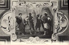 CPA Cheverny Fresques De La Chambre Du Roi par Jean Mosnier Histoire de Theagene et de Clariclee