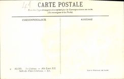 CPA Blois Le Chateau Aile Louis XII Salle des Etats Generaux