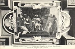 CPA Cheverny Fresque De La Chambre Du Roi Jean Mosnier Histoire de Theagene et de Chariclee
