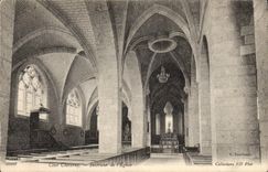 CPA Cour Cheverny Interieur De I'Eglise