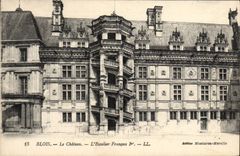 CPA Blois Le Chateau L'Escalier Francois 1er