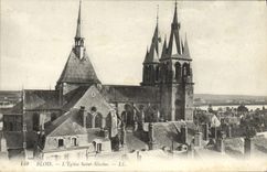 CPA Blois L'Eglise Saint Nicolas
