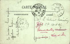 CPA Blois Rue Denis Papin Escalier monumental