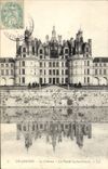 VINTAGE POSTCARD Chambord the Castle the septentrional Frontage