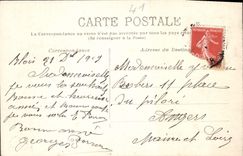 CPA Blois Square Victor Hugo Statue d'Augustin Thierry