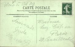 CPA Blois Le Chateau L'Escalier Francois 1er Detail