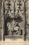 CPA Blois Aile De Louis XII La statue de Louis XII
