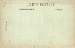 POSTAL Interior Vendome De I' Eglise de la VENDIMIA del estribillo y de las paradas de la trinidad