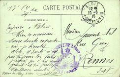 CPA Blois Le Chateau Aile Louis XII Galerie du musee