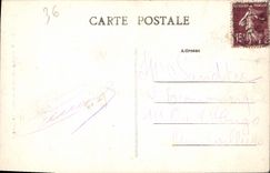 CPA Barrage D'Eguzon La Cascade