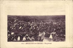 CPA Argention Sur Creuse Vue Generale