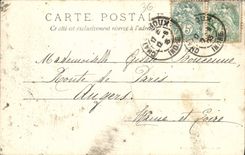 VINTAGE POSTCARD Chateauroux Prefecture