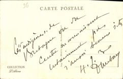 VINTAGE POSTCARD the Linen Seen Densemble