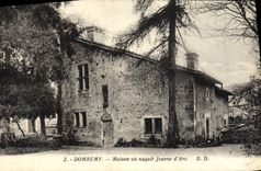 CPA Domremy Maison Ou Naquit Jeanne D'Arc