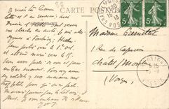 CPA Xertigny Pris De La Route De Plombieres Hiver