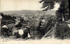CPA Epinal Vue Prise Du Chateau
